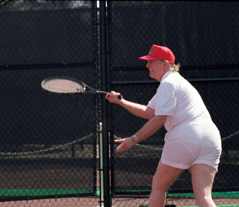 Illustration for article titled Melania Breaks Ground on White House Tennis Pavilion in Subtle Erotic Exercise